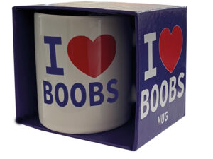 Becher I love boobs