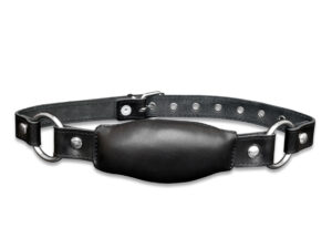XX-DREAMSTOYS Leder-Mund-Knebel lang